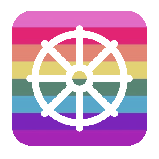 :RainbowDharmicWheel: